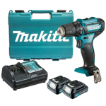 Máy Khoan Và Vặn Vít Dùng Pin(12V MAX) (kèm 02 pin 1.5AH + sạc) - Makita DF333DSYE