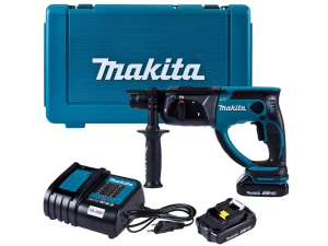 Máy Khoan Bê Tông 3 Chức Năng Dùng Pin (kèm 01 pin + sạc) - Makita DHR202SYE