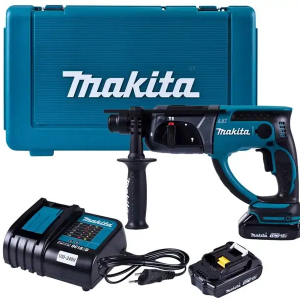 Máy Khoan Bê Tông 3 Chức Năng Dùng Pin (kèm 01 pin + sạc) - Makita DHR202SYE