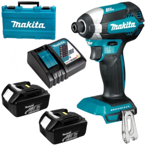 Máy Bắt Vít Dùng Pin(BL)(18V) (kèm 02 pin 5.0 + sạc nhanh) - Makita DTD153RTE