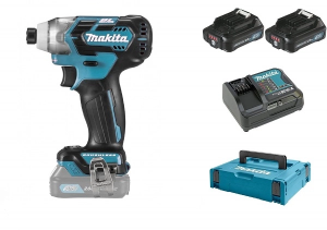 MÁY BẮT VÍT DÙNG PIN Makita TD111DSAJ (BL)(12V MAX) (kèm 02 pin 2.0 + sạc)