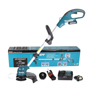 MÁY CẮT CỎ DÙNG PIN Makita UR100DWYE (12V MAX) (kèm 02 pin + 1 sạc)