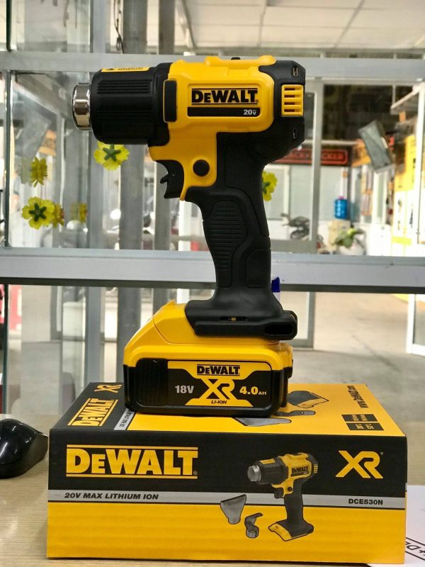 Máy Khò Nhiệt Cầm Tay 18V Dewalt DCE530N-KR  (không kèm pin sạc)