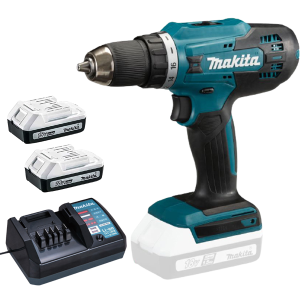 Máy Khoan Và Vặn Vít Dùng Pin(BL1815G*2+ (kèm 02 pin + sạc) - Makita DF488DWE