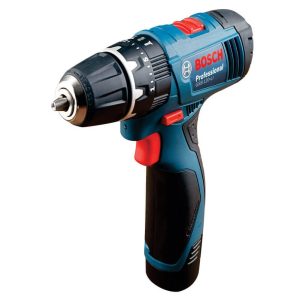 Máy khoan động lực dùng pin Bosch GSB 120-LI GEN II (1 pin + sạc 3 chấu + phụ kiện)