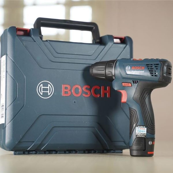 Máy khoan động lực dùng pin Bosch GSB 120-LI GEN II (1 pin+sạc 2 chấu+phụ kiện)