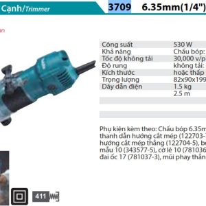 Máy Đánh Cạnh(6,35MM/1/4") - Makita 3709