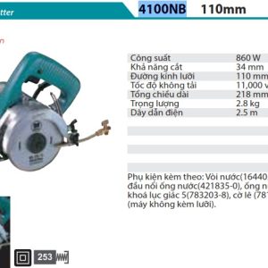 Máy Cắt Đá/Gạch(110MM) - Makita 4100NB