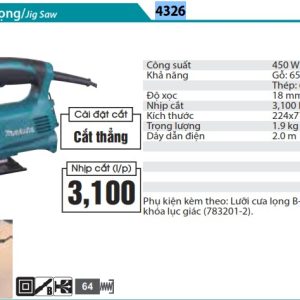 Máy Cưa Lọng - Makita 4326