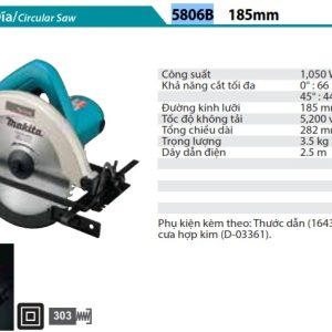 Máy Cưa Đĩa(185MM) - Makita 5806B