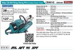 Máy Cắt Bê Tông Dùng Pin(355MM/BL)(40V M (không kèm pin sạc) - Makita CE001GZ01