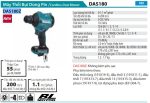 Máy Thổi Bụi Dùng Pin(BL)(18V) - Makita DAS180Z