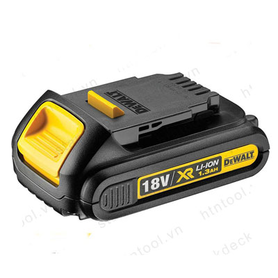 Pin Dewalt 18V-1.3Ah XR Li-ion Dùng cho máy pin 18V hoặc 20Vmax