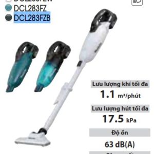 Máy Hút Bụi Dùng Pin(BL)(18V) - Makita DCL283FZB