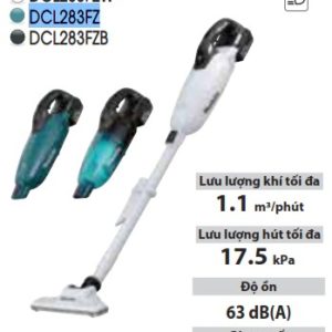 Máy Hút Bụi Dùng Pin(BL)(18V) - Makita DCL283FZ