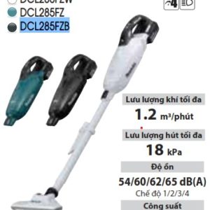 Máy Hút Bụi Dùng Pin(BL)(18V) - Makita DCL285FZB