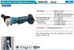 Máy Khoan Góc Dùng Pin(18V) (không kèm pin sạc) - Makita DDA350Z