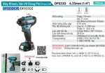 Máy Khoan Và Vặn Vít Dùng Pin(12V MAX) (kèm 02 pin 1.5AH + sạc) - Makita DF033DSYE