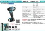 Máy Khoan Và Vặn Vít Dùng Pin(12V MAX) (không kèm pin sạc) - Makita DF033DZ