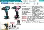 Máy Khoan Và Vặn Vít Dùng Pin(12V MAX) (kèm 02 pin 2.0 + sạc) - Makita DF333DSAE