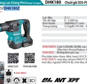 Máy Cạo Động Lực Dùng Pin(BL)(18V) (không kèm pin sạc) - Makita DHK180Z