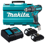 Máy Khoan Búa Và Vặn Vít Dùng Pin(BL)(18V) (kèm 02 pin 3.0 + sạc) - Makita DHP485SFE