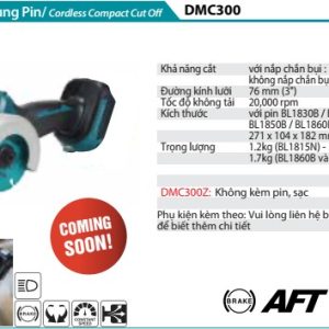 Máy Cắt Dùng Pin(76MM/BL)(18V) (không kèm pin sạc) - Makita DMC300Z