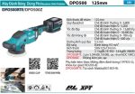 Máy Đánh Bóng Dùng Pin(BL) (kèm 02 pin 5.0 + sạc nhanh) - Makita DPO500RTE