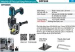 Máy Đột Lỗ Thủy Lực Dùng Pin(18V) (không kèm pin sạc) - Makita DPP200ZK