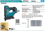 Máy Bắn Đinh Dùng Pin (18V) (không kèm pin sạc) - Makita DPT353Z