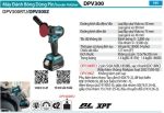 Máy Đánh Bóng Dùng Pin(18V) (không kèm pin sạc) - Makita DPV300Z