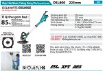 Máy Chà Nhám Tường Dùng Pin(AWS/BL)(18V) (không kèm pin sạc) - Makita DSL800Z