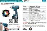 Máy Bắt Vít 4 Chế Độ Dùng Pin(BL)(18V) (không kèm pin sạc) - Makita DTP141Z