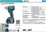 Máy Bắt Vít Xung Dầu Dùng Pin(BL)(18V) (không kèm pin sạc) - Makita DTS141Z