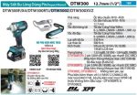 Máy Siết Bu Lông Dùng Pin(12.7MM/ (không kèm pin sạc) - Makita DTW300Z