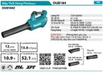 Máy Thổi Dùng Pin(BL)(18V) (không kèm pin sạc) - Makita DUB184Z