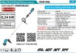 Máy Cắt Cỏ Dùng Pin(TAY CẦM VÒNG/BL) (không kèm pin sạc) - Makita DUR190LZX1