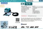 Máy Hút Bụi Dùng Pin(HEPA/AWS/BL)(18VX2) (không kèm pin sạc) - Makita DVC864LZX