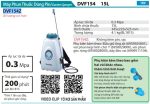 Máy Phun Thuốc Dùng Pin(18V) (không kèm pin sạc) - Makita DVF154Z