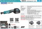 Máy Siết Bu Lông Xuyên Tâm Dùng Pin(18V) (kèm 01 pin 3.0 + sạc) - Makita DWR180RF