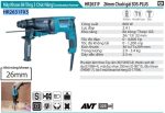 Máy Khoan Bê Tông 3 Chức Năng - Makita HR2631FX5