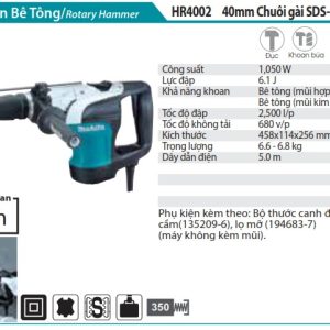 Máy khoan động lực 1050W Makita HR4002