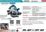 Máy cưa đĩa dùng Pin 40V Max Makita HS004GZ