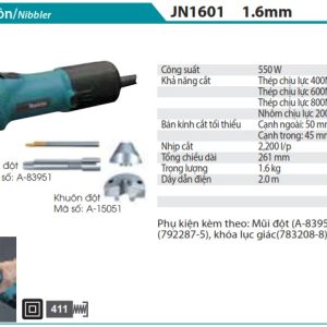 Máy cắt tôn Makita JN1601 550W