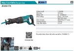 Máy cưa kiếm Makita JR3061T 1250W