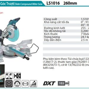 Máy cưa đa góc laser Makita LS1016