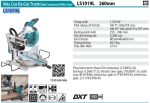 Máy cưa đa góc trượt Makita LS1019L