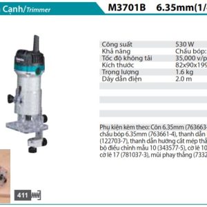 Máy Đánh Cạnh Makita M3701B