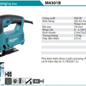 Máy cưa lọng Makita M4301B