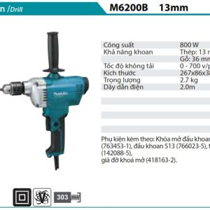 MÁY KHOAN Makita M6200B (13MM)